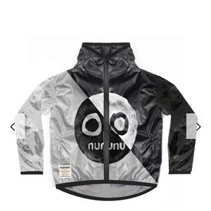 NUNUNU The Warrior Print Zipped Windbreaker Jacket